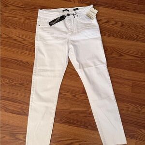 Sandro Women's White Skinny Jeans